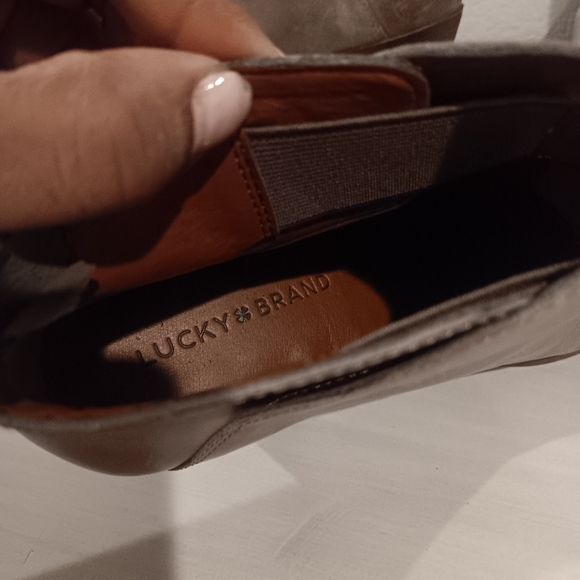 Lucky Brand leather Bootie size 8.5 - Picture 4 of 8